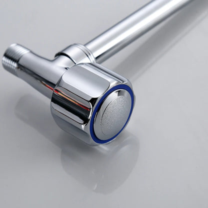 Canilla Cocina Pared Unitaria Grifo Mesada Metal Flexible