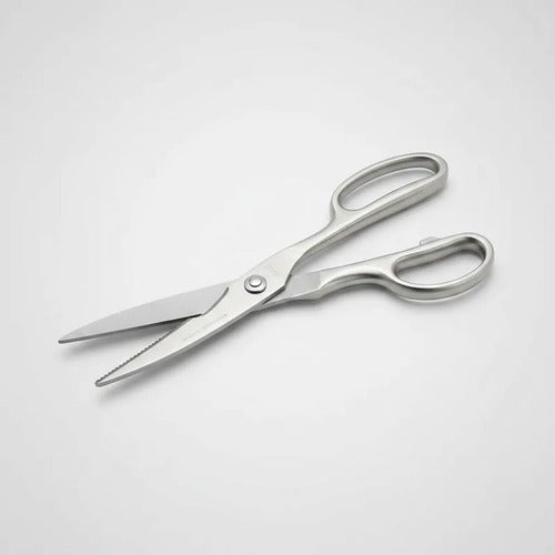 Tijera Cocina Multiuso Vegetal Acero Inoxidable Blister 25cm Plateado