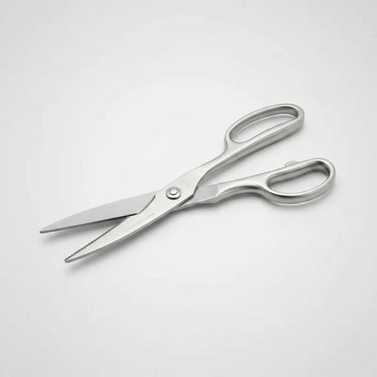 Tijera Cocina Multiuso Vegetal Acero Inoxidable Blister 25cm Plateado