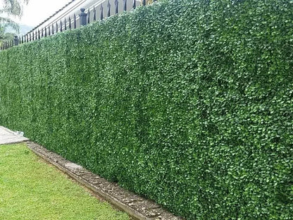 Set X2 Enredadera Pared Artificial Planta Decorativa 60x40cm Verde