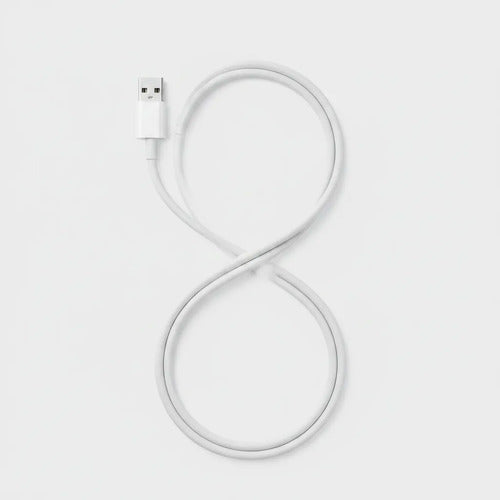 Cable De Datos Y Carga Tipo C A Ios Carga Rapida 5a 1m Usb-c Blanco