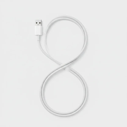 Cable De Datos Y Carga Tipo C A Ios Carga Rapida 5a 1m Usb-c Blanco