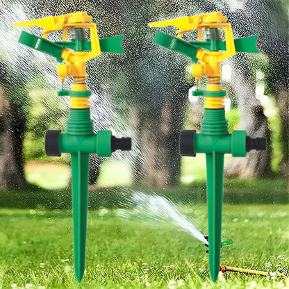 Set X2 Aspersor Regador Rociador Jardin Riego 2 Direcciones
