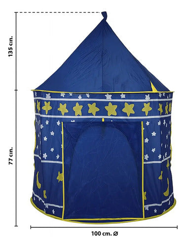Carpa Castillo Infantil Para Niños Con Bolso Niña Niño