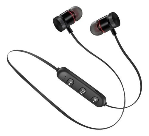 Auricular Deportivos Bluetooth In Ear Magnético Manos Libres Aleatorio - 2 Colores