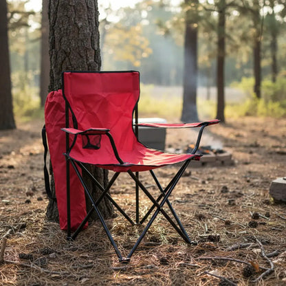 Silla Plegable Camping Jardin Playa Apoyabrazos Portavaso