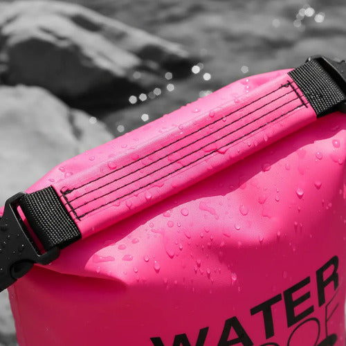 Bolsa Impermeable Estanca 2l Proteccion Celular Viajes Playa Rosa