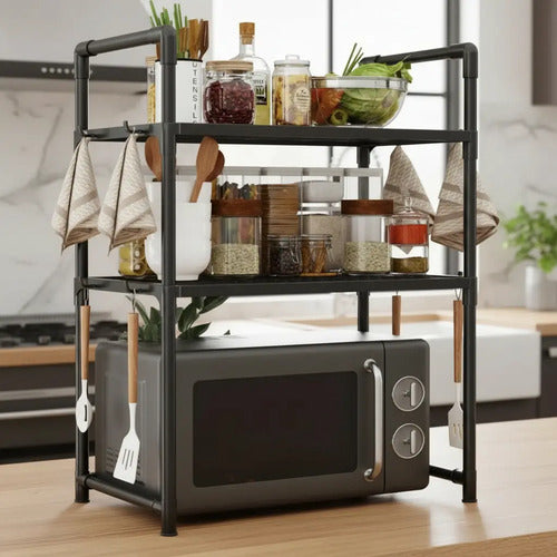 Organizador Estante Para Cocina Microondas 69x48x26cm
