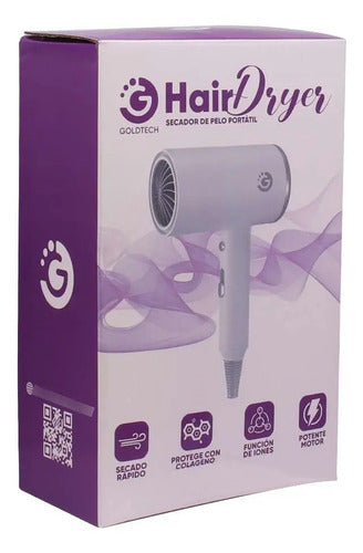 Secador De Pelo Portatil 1000w