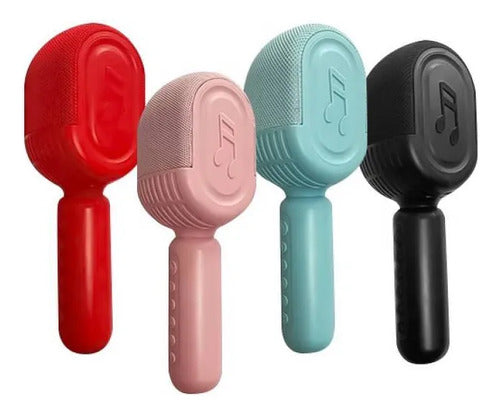 Micrófono Inalámbrico Karaoke Bluetooth Recargable Tws 3w Aleatorio