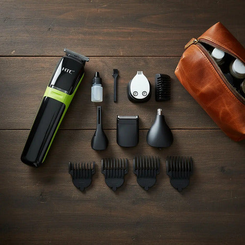 Maquina De Cortar Pelo Hombre Inalambrica Cortapelo Negro