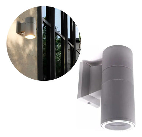 Foco Pared Aplique Exterior Lampara Unidireccional Luminaria