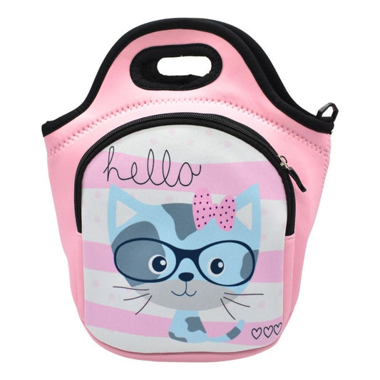 Bolso Lonchera Infantil Para Niños De Neopreno 30x27cm.