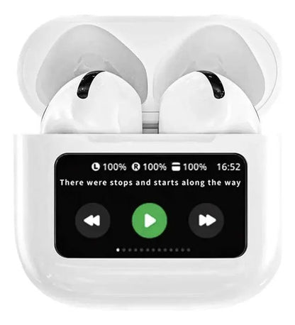 Audifonos Bluetooth A9pro Auriculares Inalámbricos Con Blanco