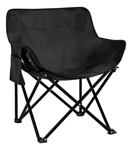 Carpa Camping 3 A 4 Personas + 4 Sillas Plegables Con Funda Aleatorio