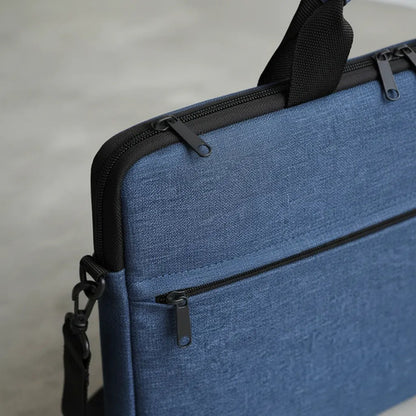 Funda Bolso Laptop 15.6 Portafolio Impermeable Notebook Azul