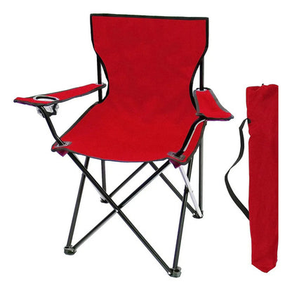 X4 Silla Plegable Camping Reposera Con Apoyabrazos Playa