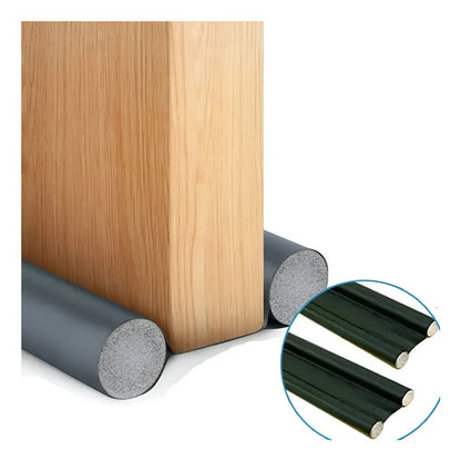 Set X2 Burlete Puerta Casa Tope Zocalo Proteccion Insectos Varios Liso