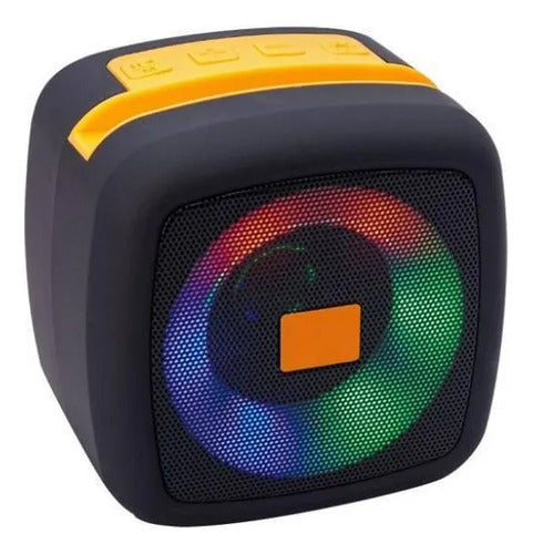 Parlante Bluetooth Portatil Mini Tws Tf Fm 1200mah 5w Audio Negro