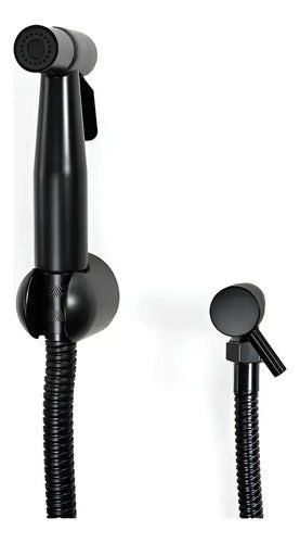 Ducha Higiénica P/inodroro Portatil Tipo Pistola Extensible Color Negro Calidad