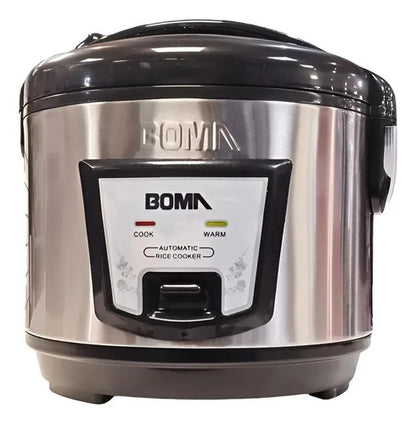 Olla Arrocera Electrica Antiadherente 2 Litros 400w Gris 50/60