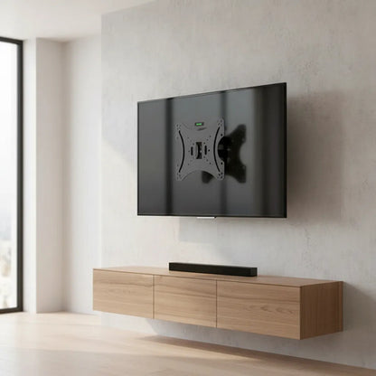 Soporte Televisor Tv Led Extensible 14 A 42 Pulgadas Pared Negro-1