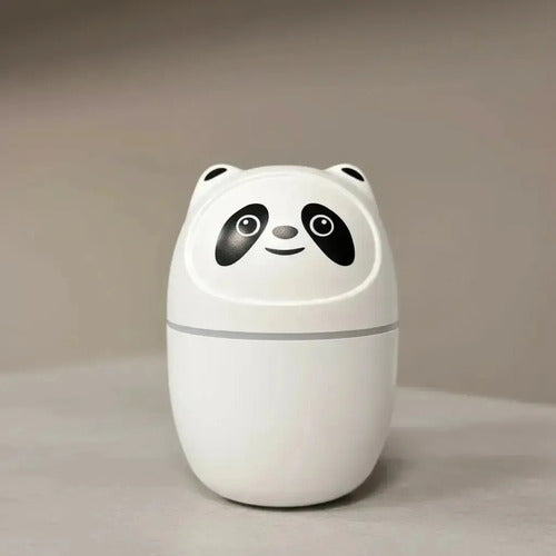 Humidificador Ultrasónico Aromatizador Panda Usb Color Blanco