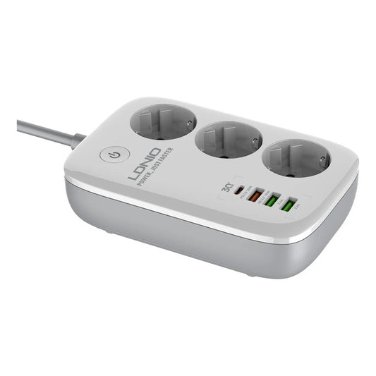 Enchufe Inteligente Adaptador Usb Carga Rapida 30w