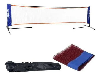 Red Deportiva Multiuso Fútbol Tenis Vóley Bádminton 2.4m Azul