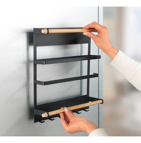 Organizador Colgante Magentico Heladera Cocina Porta Rollos Aleatorio