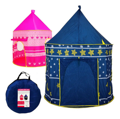 Carpa Castillo Infantil Para Niños Con Bolso Niña Niño