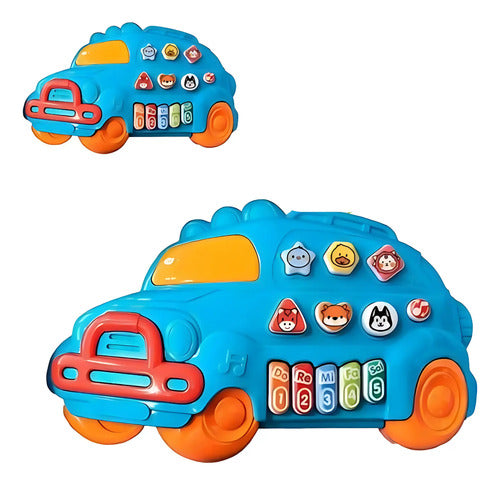 Juguete Infantil Interactivo Piano Musical Y Luces Niños