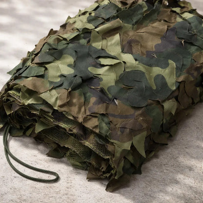 Toldo Lona Malla Sombra Camuflado 3x3 Impermeable Camping Aleatorio