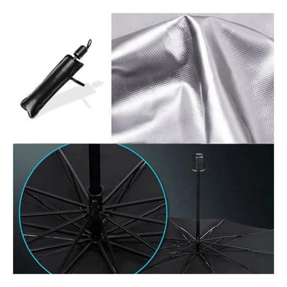 Parasol Para Auto Para Parabrisas Forma De Paraguas