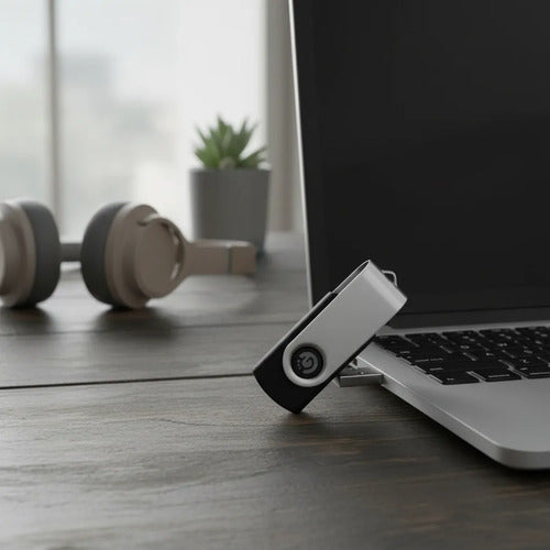 Pendrive Memoria Usb 16gb 3.0 Alta Velocidad Pc Mac Laptop Negro