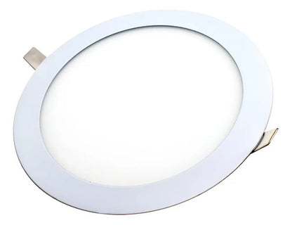Artefacto Led Empotrable Blanco Plafon De Techo 24w Lampara