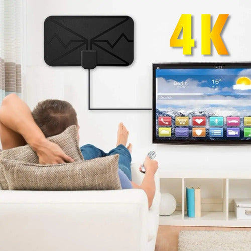 Antenas Interiores Exteriores Tv Digital Señal Booster 30 Db