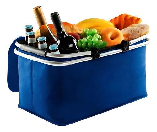 Conservadora Plegable Picnic Camping Multiuso Asas Aleatorio