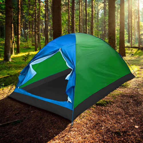 Carpa 8 Personas Iglu Camping 3x2 Mts Con Mosquitero Varios