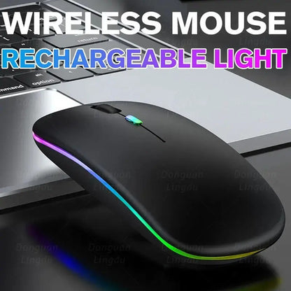 Mouse Inalámbrico Inalámbrico Genérica Mouse Sm Negro