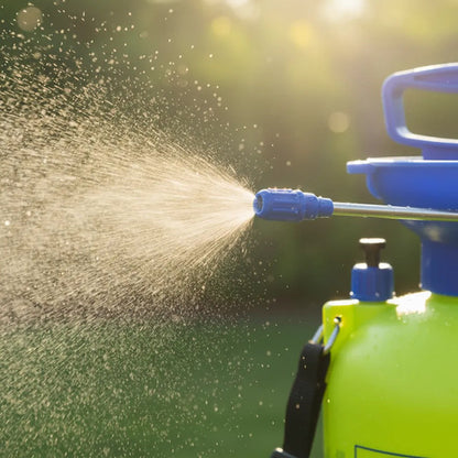 Botella Pulverizadora Fumigadora Manual 3l Jardin A Presión Verde
