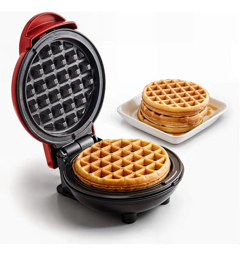 Mini Waflera Maquina De Wafles Electrica Antiadherente Aleatorio