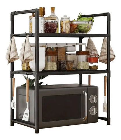 Organizador Estante Para Cocina Microondas 69x48x26cm