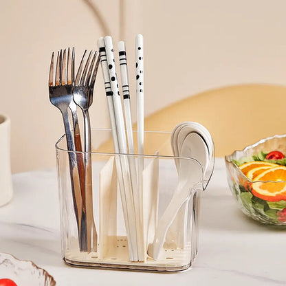 Organizador Cubiertos Utensilios Cocina De Acrilico Aleatorio