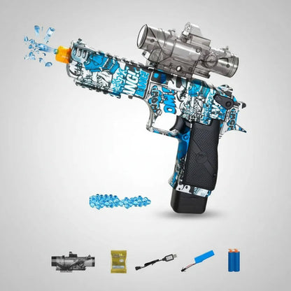 Pistola Hidrogel Infantil Recargable Dardos Blandos Juguete Aleatorio