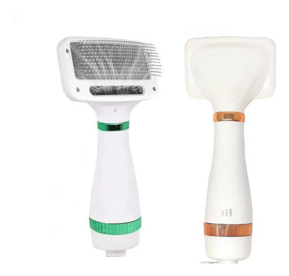 Cepillo Para Perros Y Gatos Secador De Pelo Para Mascota Blanco
