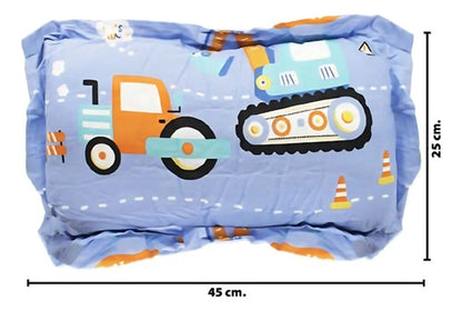 Almohada Infantil Bebes Para Dormir Cuna Con Funda Diseños
