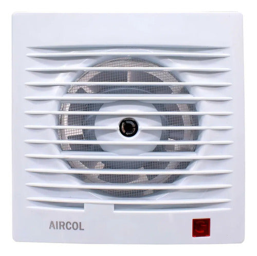 Extractor Aire Cocina Baño Aircol Lh-1991 Blanco Diámetro 100mm