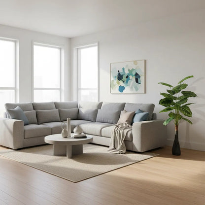 Adorno Planta Artificial Hojas Decoracion Interior Plastico Verde