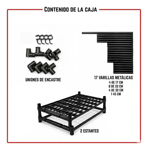 Organizador Rack Cocina Blanco 3 Niveles Mesada Estante Microondas Veoquiero